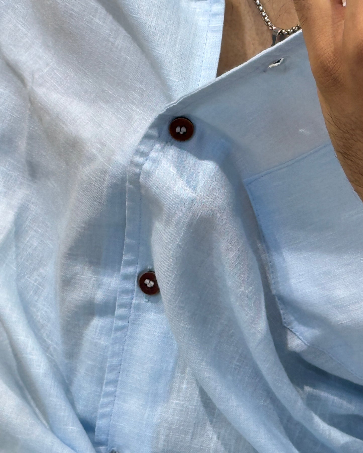 Horizon Shirt - Powder Blue
