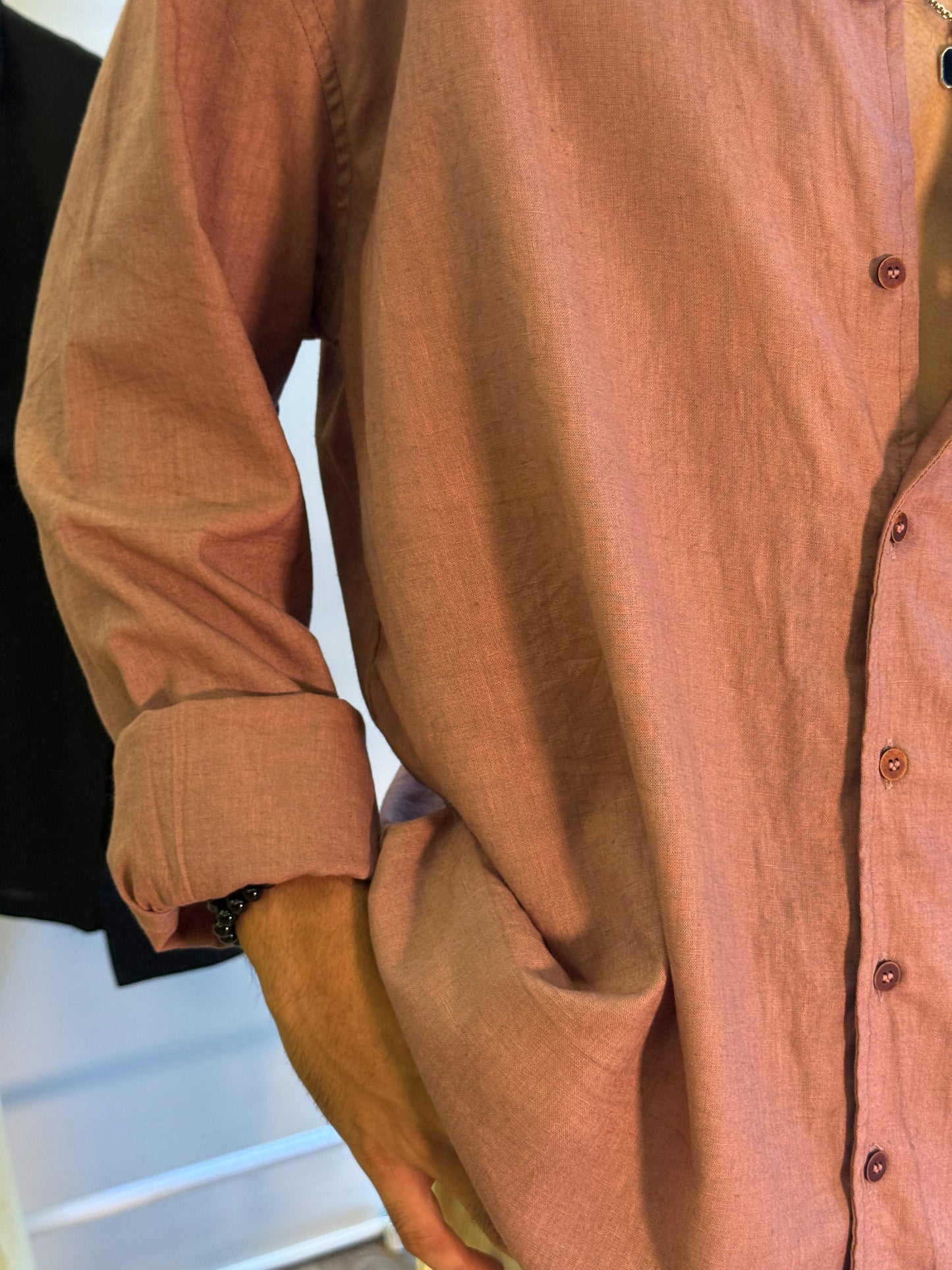 Horizon Shirt - Mocha Mousse