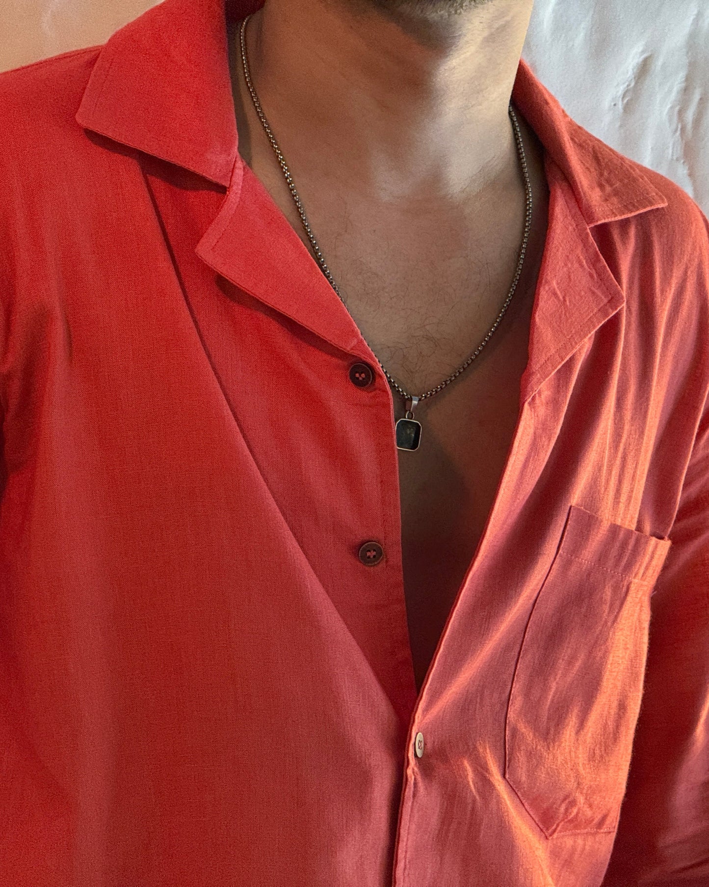 Horizon Shirt - Scarlett Red