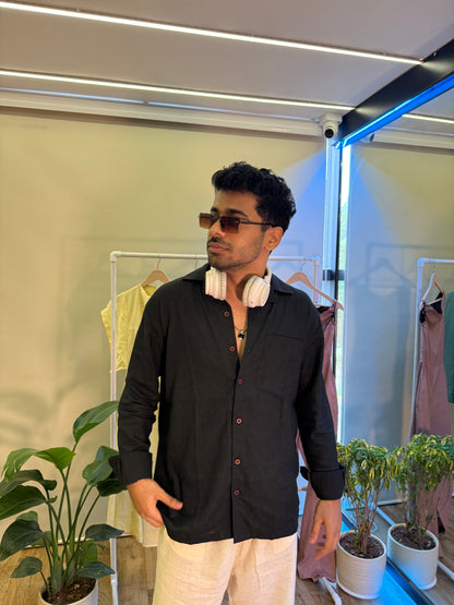 Horizon Shirt - Deep Black
