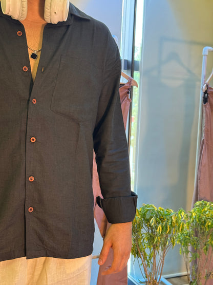 Horizon Shirt - Deep Black
