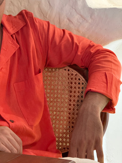 Horizon Shirt - Scarlett Red